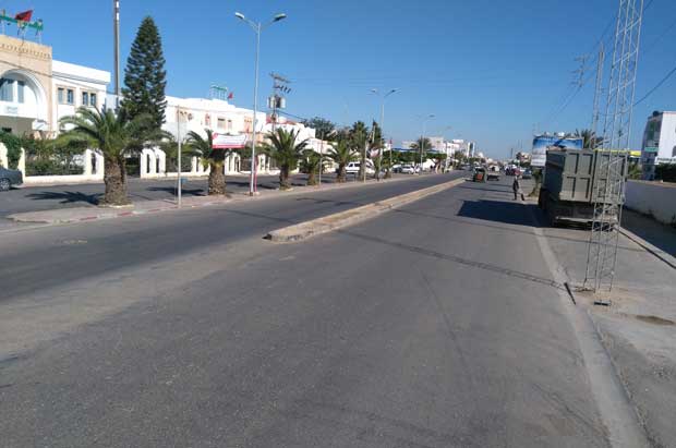 L’entrée de la ville SFAX Route Gabes GP1